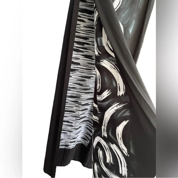 ROCK ‘N KARMA Abstract Side Slits Maxi Tunic Dress Size S - Picture 8 of 14